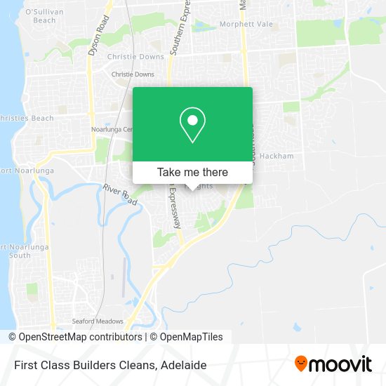 First Class Builders Cleans map