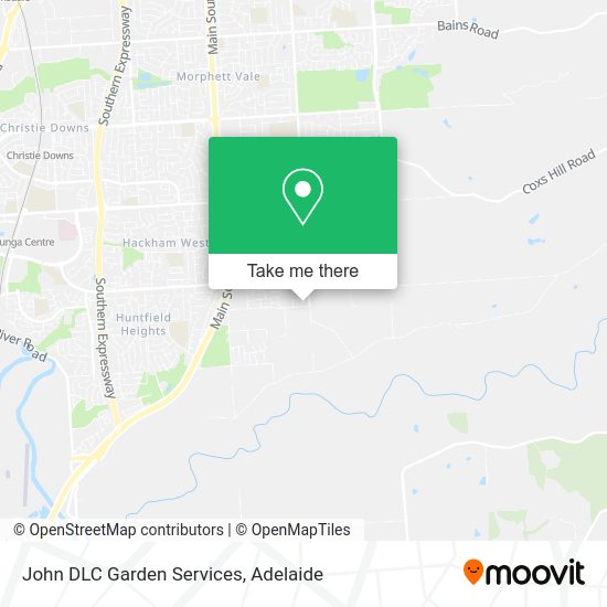 John DLC Garden Services map
