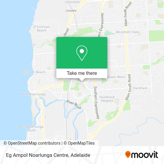 Eg Ampol Noarlunga Centre map