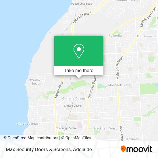 Max Security Doors & Screens map