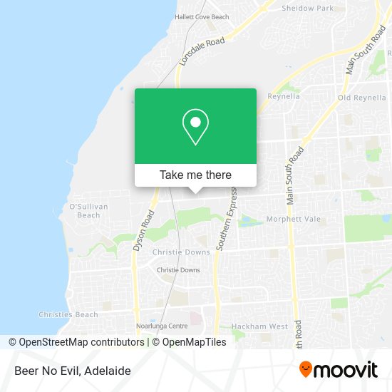 Beer No Evil map
