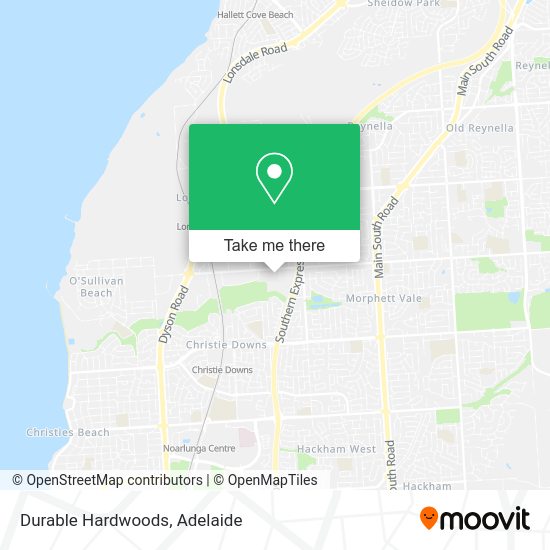 Durable Hardwoods map