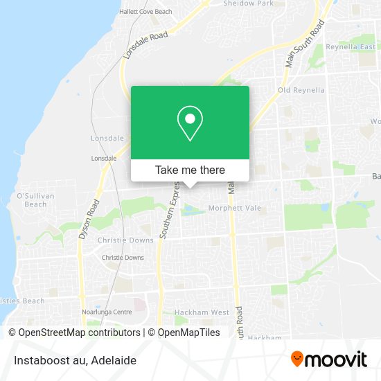 Instaboost au map