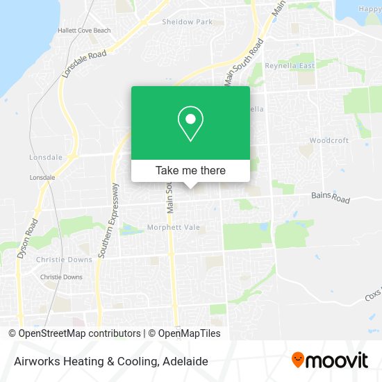 Airworks Heating & Cooling map