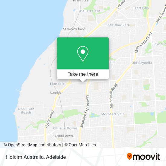 Holcim Australia map