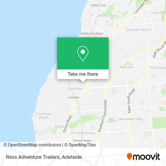 Mapa Rexs Adventure Trailers