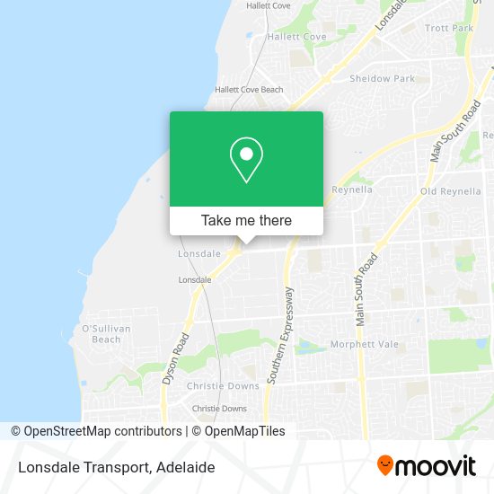 Lonsdale Transport map