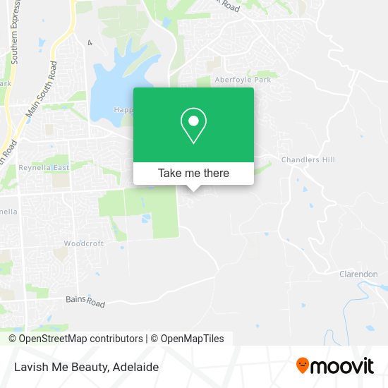 Lavish Me Beauty map