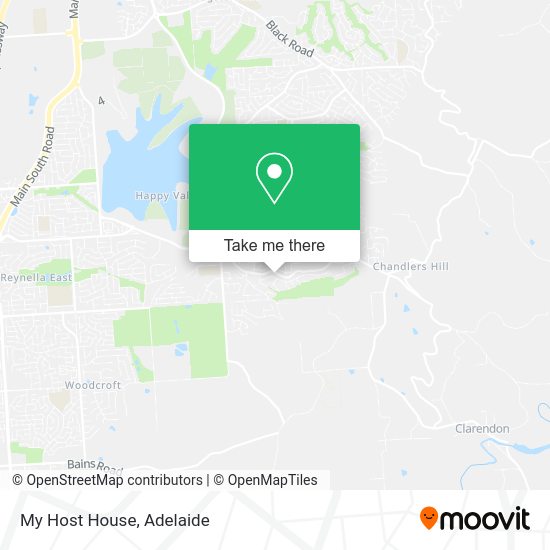 My Host House map