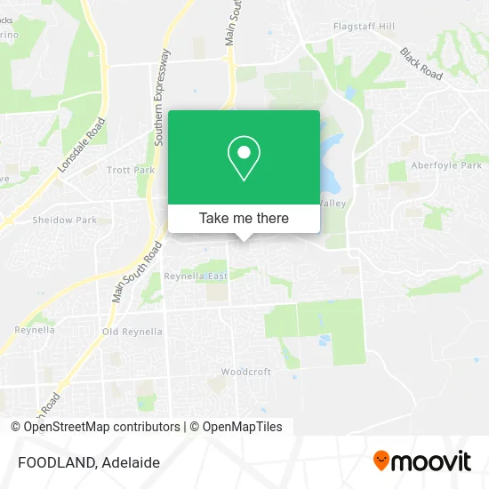 FOODLAND map