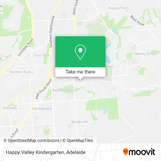 Happy Valley Kindergarten map