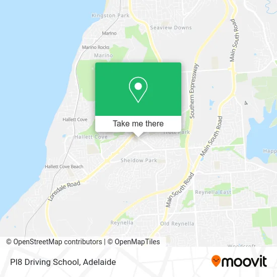 Pl8 Driving School map