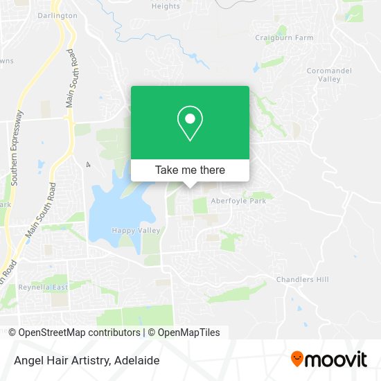 Angel Hair Artistry map