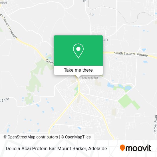 Delicia Acai Protein Bar Mount Barker map