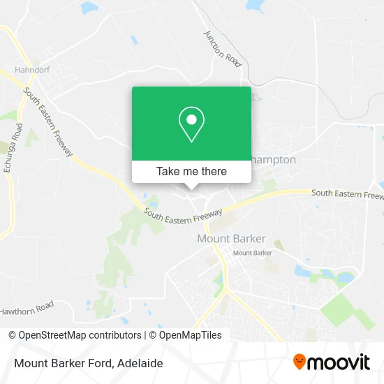 Mount Barker Ford map