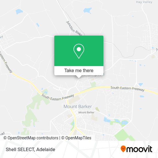 Shell SELECT map