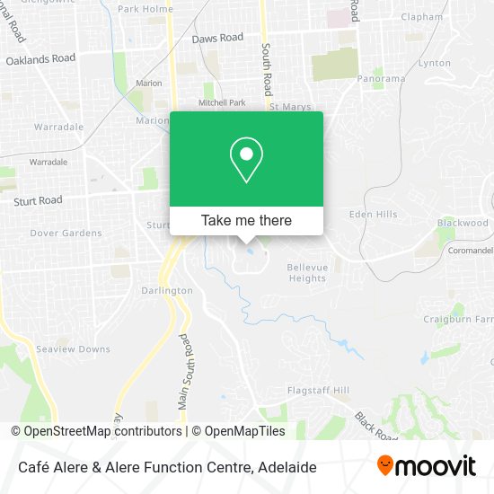 Café Alere & Alere Function Centre map