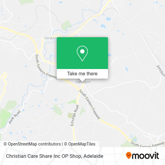 Christian Care Share Inc OP Shop map