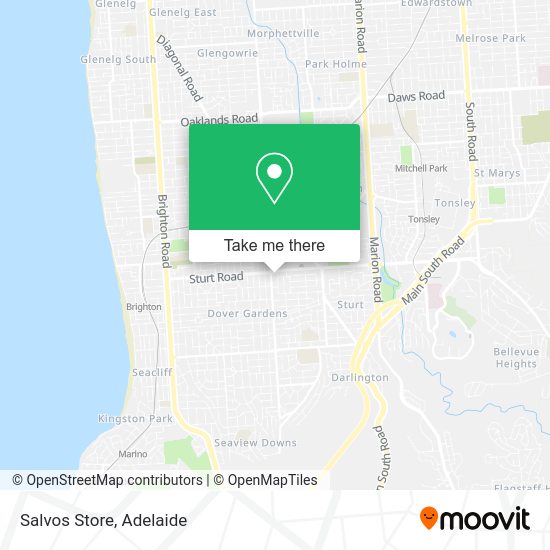 Salvos Store map