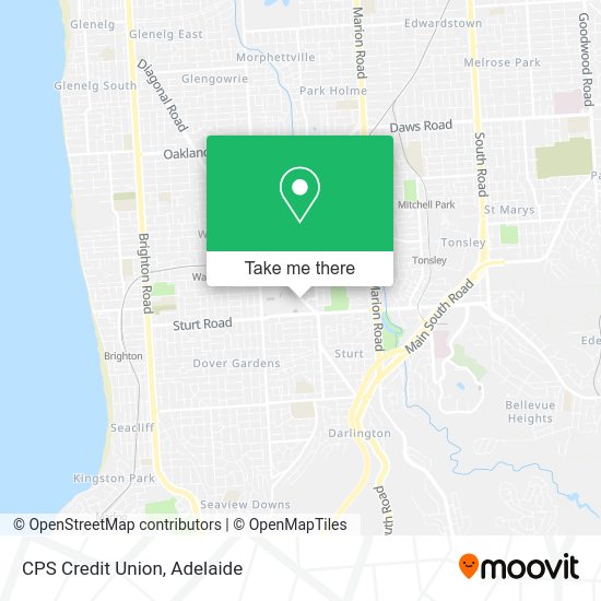 CPS Credit Union map