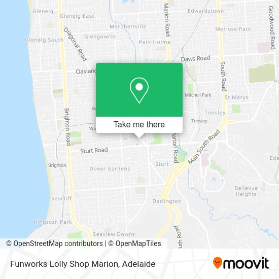 Funworks Lolly Shop Marion map