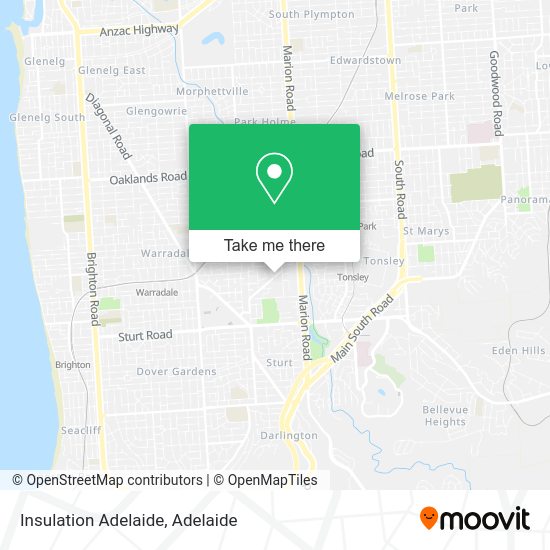 Insulation Adelaide map