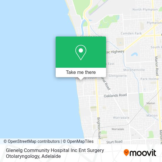 Glenelg Community Hospital Inc Ent Surgery Otolaryngology map