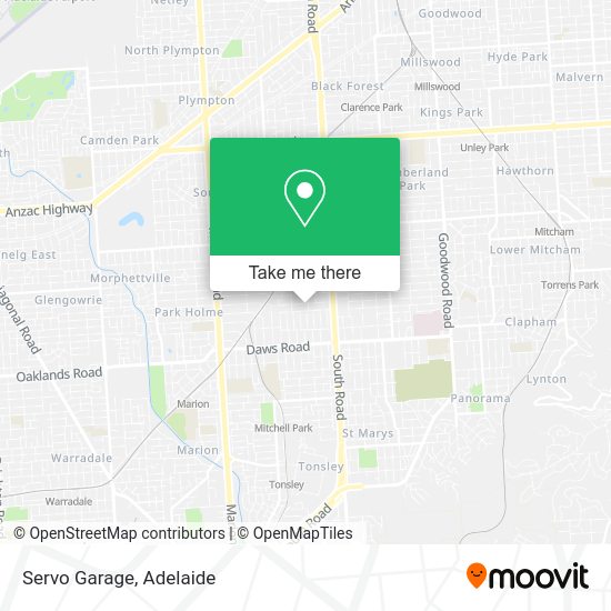 Servo Garage map