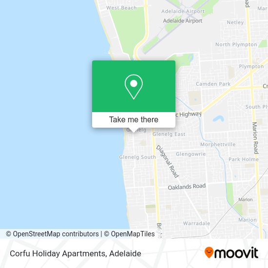 Corfu Holiday Apartments map