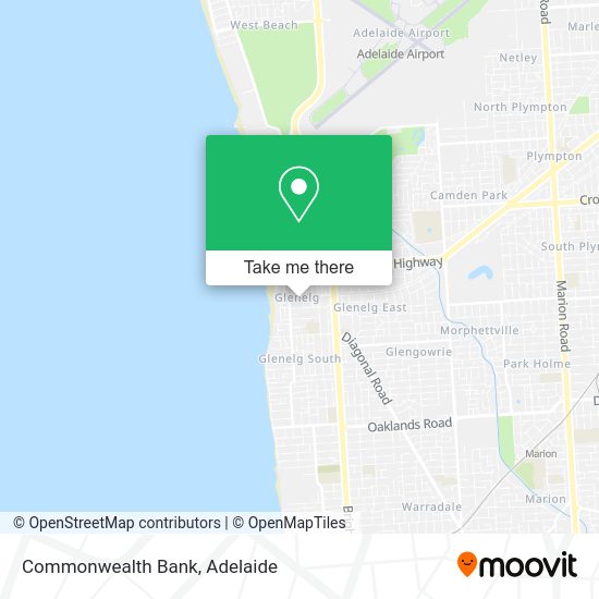 Commonwealth Bank map