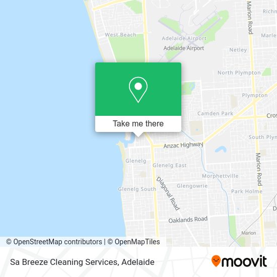 Sa Breeze Cleaning Services map