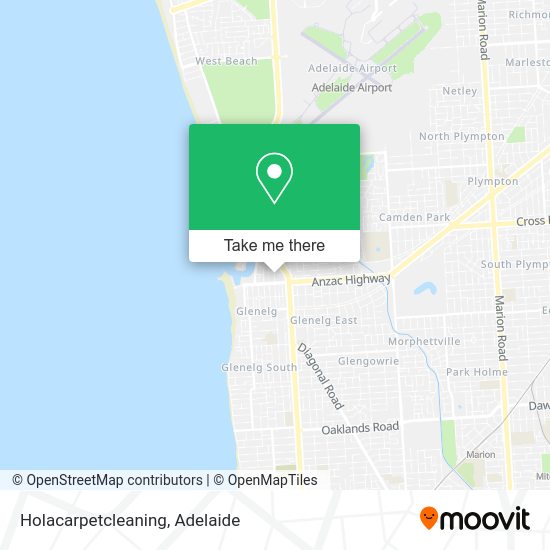 Holacarpetcleaning map