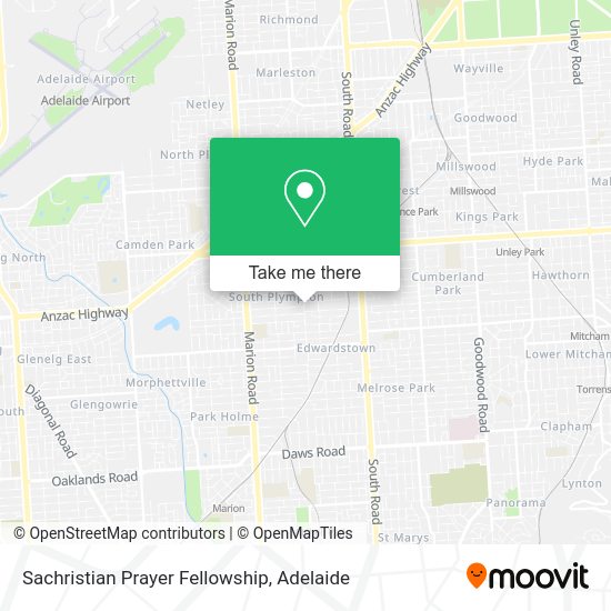 Sachristian Prayer Fellowship map