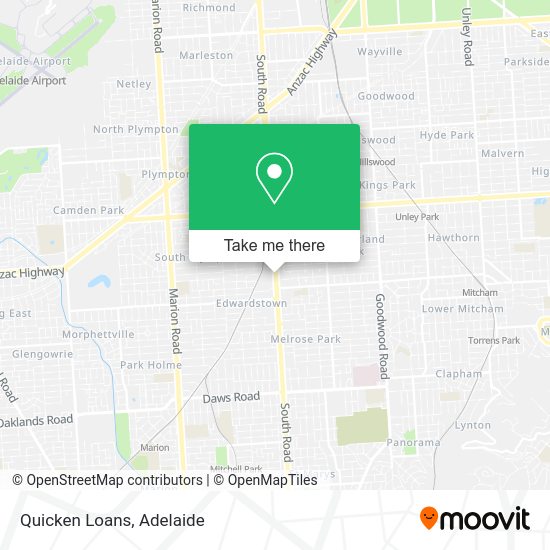 Quicken Loans map