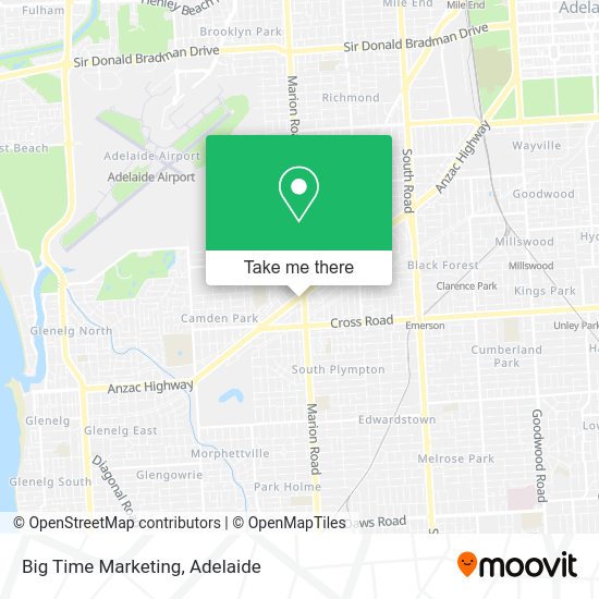 Big Time Marketing map