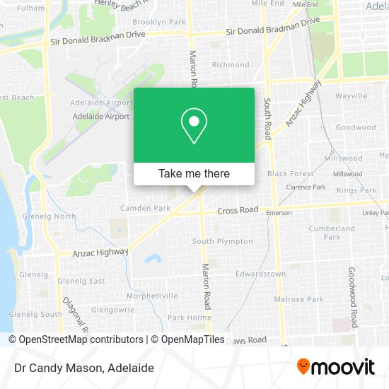 Dr Candy Mason map
