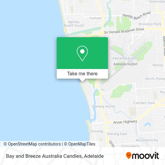 Bay and Breeze Australia Candles map