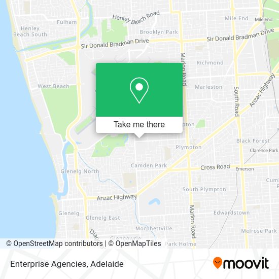 Enterprise Agencies map