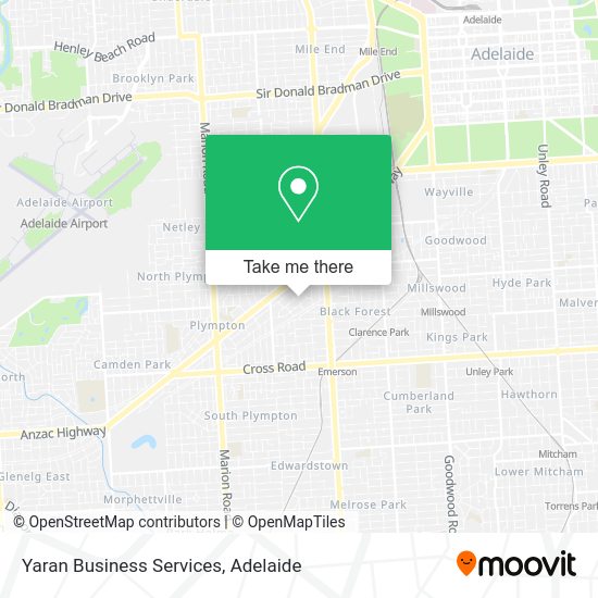 Yaran Business Services map