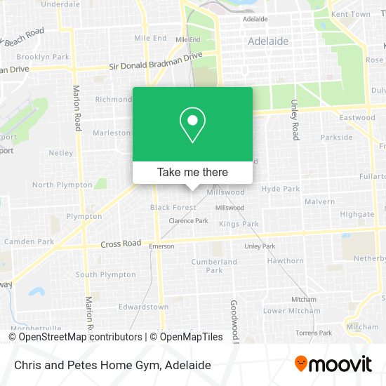 Chris and Petes Home Gym map