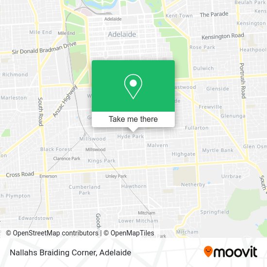 Nallahs Braiding Corner map
