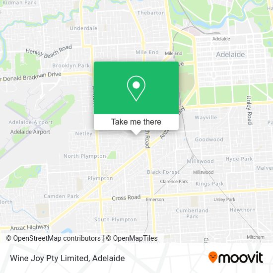 Wine Joy Pty Limited map