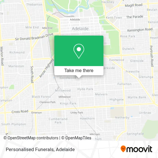 Mapa Personalised Funerals