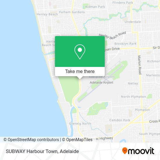 SUBWAY Harbour Town map