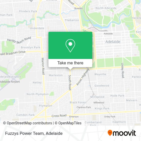 Fuzzys Power Team map