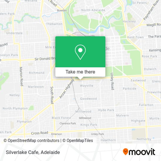 Silverlake Cafe map