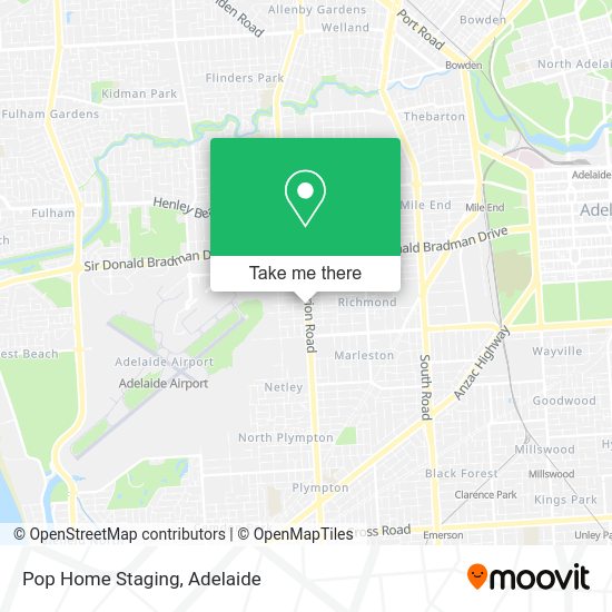 Pop Home Staging map