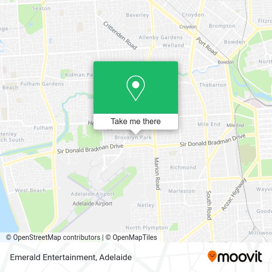 Emerald Entertainment map