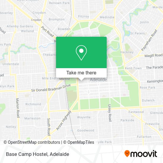 Base Camp Hostel map