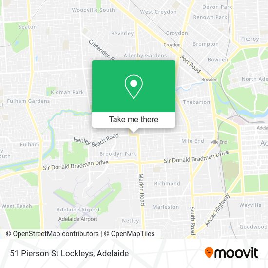 51 Pierson St Lockleys map